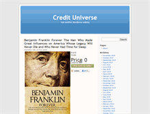 Tablet Screenshot of credit-universe.com